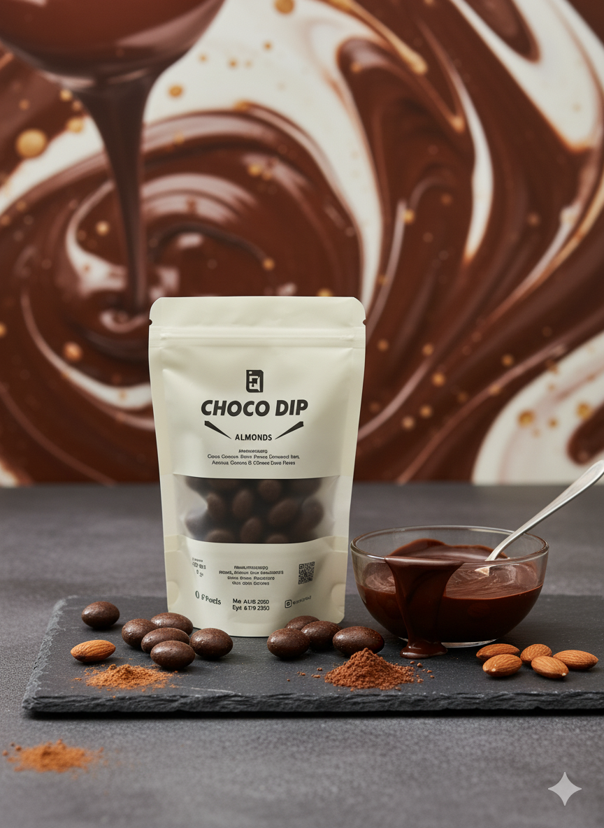 CHOCO-DIP ALMOND BITE
