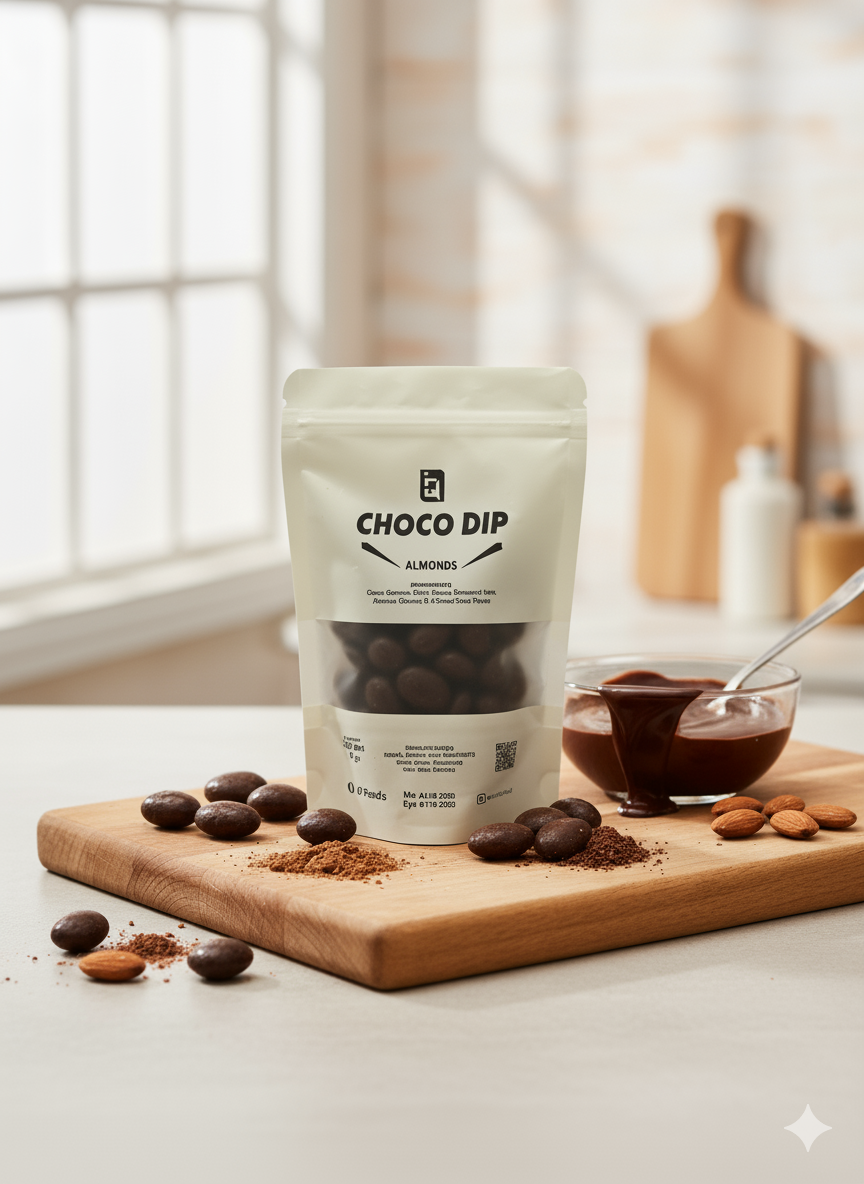 CHOCO-DIP ALMOND BITE