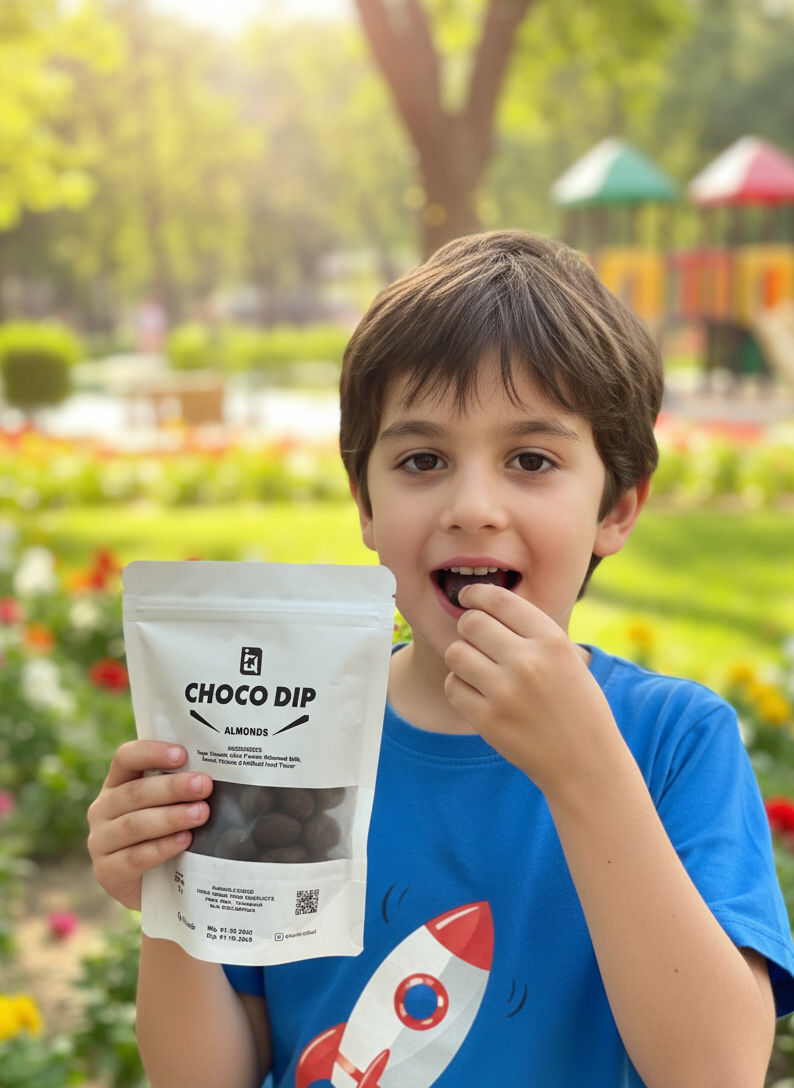 CHOCO-DIP ALMOND BITE