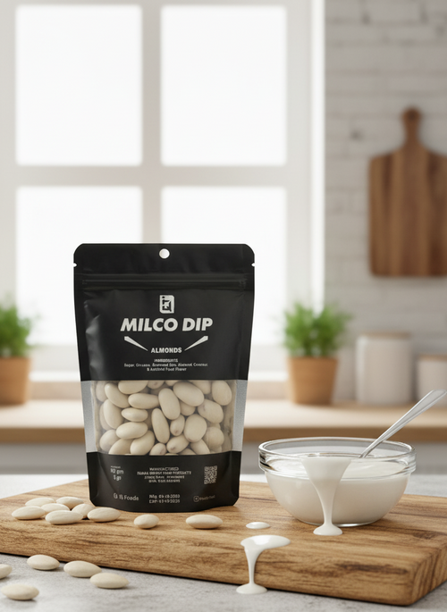 MILO-DIP ALMOND BITES
